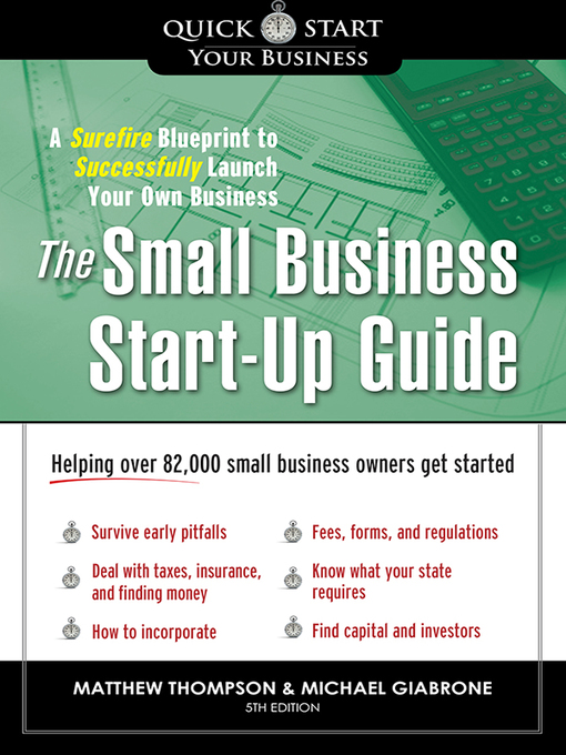 Title details for The Small Business Start-Up Guide by Matthew Thompson - Wait list